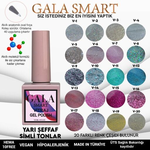 GALA SMART VİTRAJ SERİ 10 ml